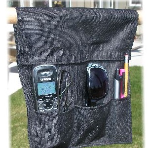 Magazine holder made with all weather denier nylon