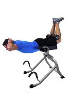 Teeter Hang Ups Dex Ii Inversion System Man Doing A Back Extension On The Dex Ii Inversion Machine