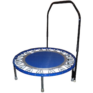 Needak SOFT Bounce NON-Folding Rebounder, Stabilizer Bar & bonuses