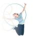 Needak HARD Bounce NON-Folding Rebounder & bonuses 2