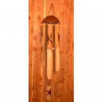 Pic of wc03 coconut wind chimes.